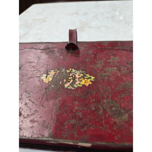 Vintage Silent Butler Crumb Catcher Cleaning Metal Home Decor - Picture 2 of 6